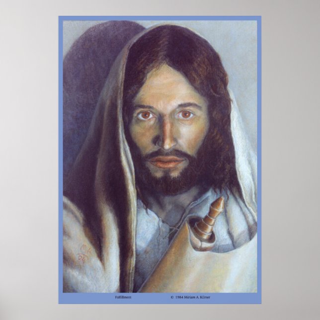 Jesus som håller Torah - "Fyllning" av lagen Poster (Framsidan)