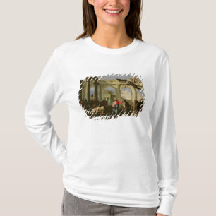 Jesus som läker paralytikern på bassängen t shirt