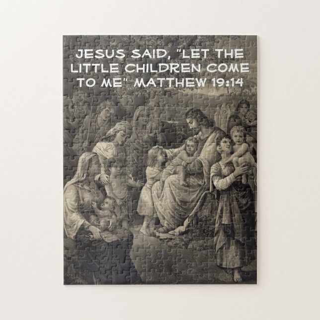 Jesus som välsignar pussel (Vertikal)