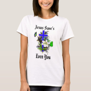 Jesus Spara är på Shirt 9 Tee