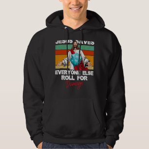 Jesus sparar alla andra roll för att skada kristet hoodie