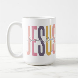 Jesus sparar alltid kaffemugg