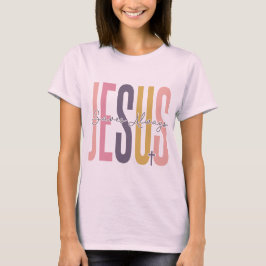Jesus sparar alltid t shirt