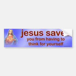 jesus sparar… bildekal