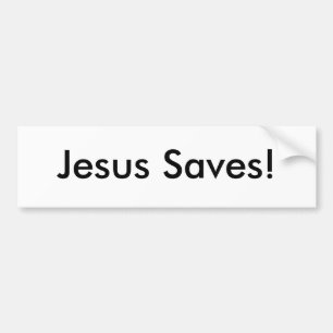 Jesus sparar! bildekal