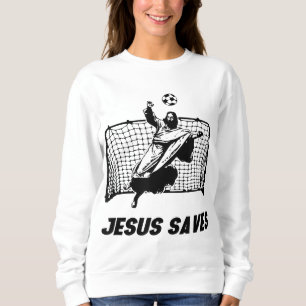 Jesus Sparar Jesus sparade fotbollsmål T Shirt