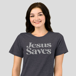 Jesus sparar kristen inspirationslös bibelcitat t shirt