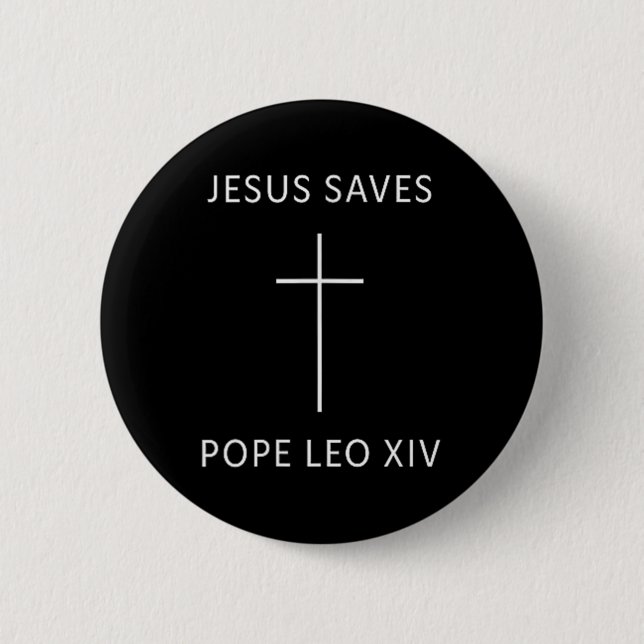 Jesus Sparar kristen Kor minimala Religiösa Fait Knapp (Framsida)