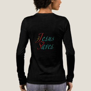 Jesus Sparar Kristet Citat T Shirt