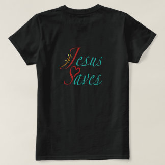 Jesus Sparar Kristet Citat  T Shirt