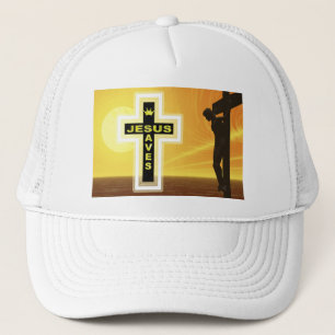 Jesus sparar krucifixon picyure keps