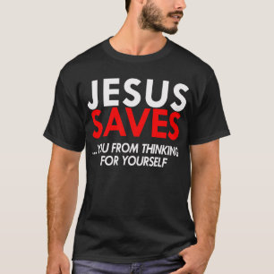 Jesus sparar manar skjorta t-shirt