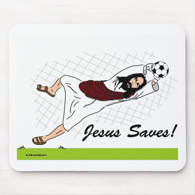 JESUS SPARAR! MUSMATTA (Framsidan)