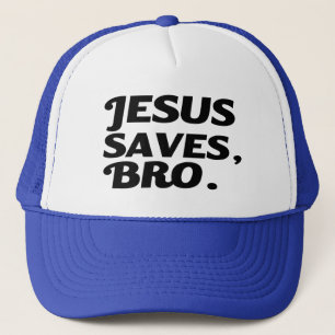 Jesus sparar roliga Bro Truckerkeps