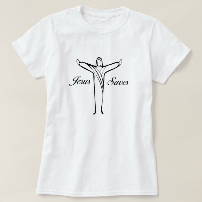 Jesus sparar tröja (Design framsida)