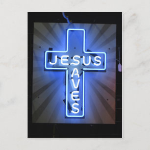 Jesus Sparar vykort