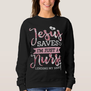 Jesus sparkar att jag bara är en sjuklig kristen f t shirt