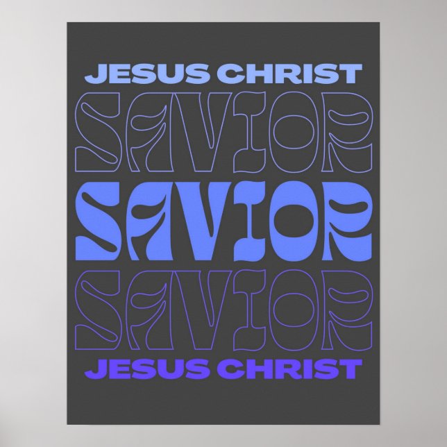 Jesus Sparkar/ Jesus Kärlek Du/ Grafik Poster (Framsidan)