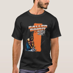 Jesus spelar Basketball Shirt Coola Baller Spirit T Shirt