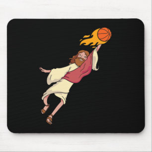 Jesus spelar basketboll musmatta