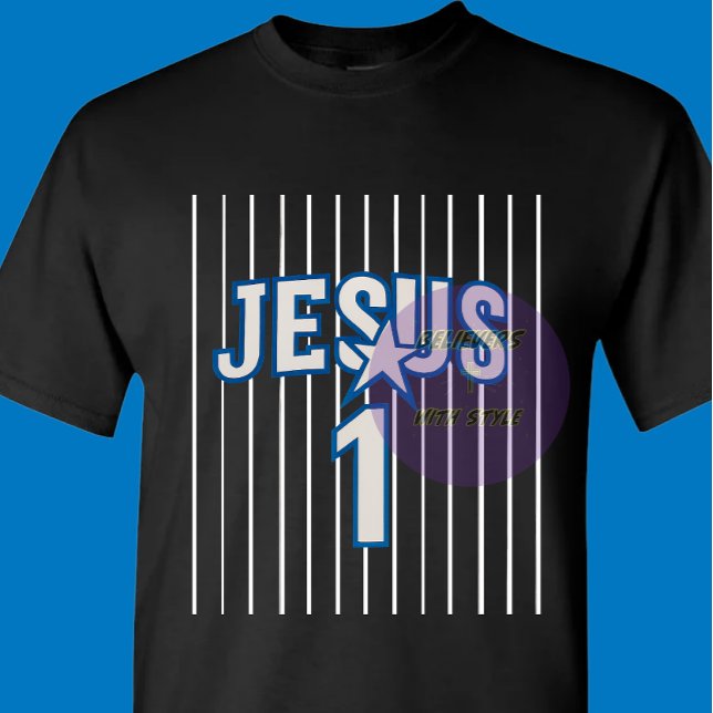 JESUS - Sport 1 - Kristna T Shirt (Skapare uppladdad)