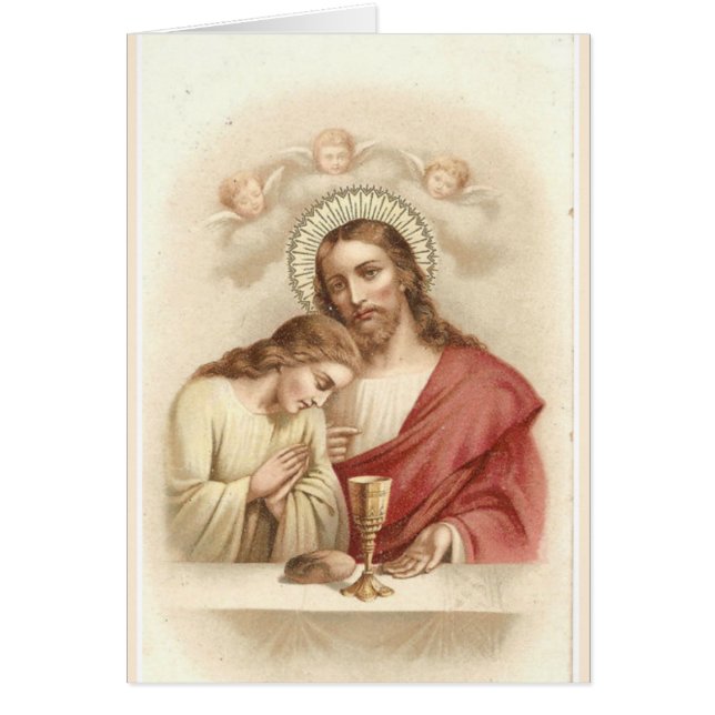 Jesus & St John apostelbönen OBS Kort (Framsidan)