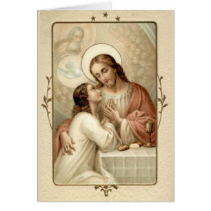 Jesus & St John apostelbönreligiösan OBS Kort