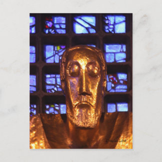 Jesus Statue, Kaiser Wilhelm Memorial Church Vykort