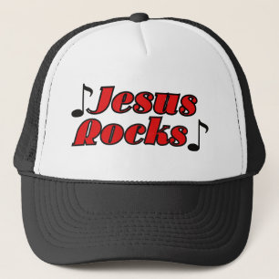 Jesus Sten Faith Inspired Andlig Coolness Keps