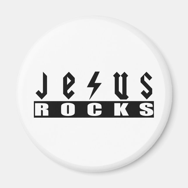Jesus Sten Magnet (Framsidan)