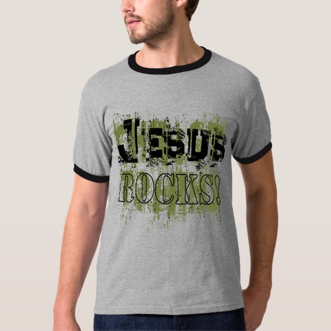 Jesus Sten! Tshirts (Framsida)