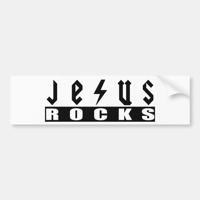 Jesus stenar bildekal (Framsidan)