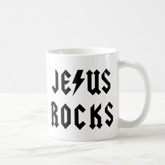 Jesus stenar kaffemugg (Höger)