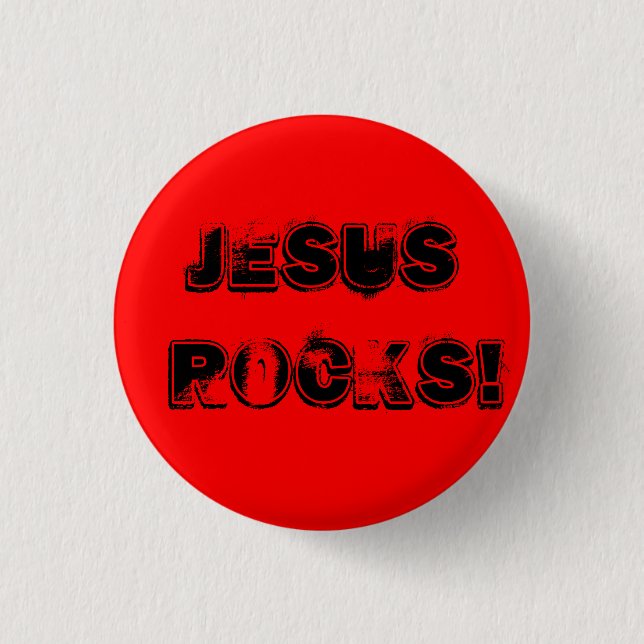 Jesus stenar! - Skräddarsy - anpassningsbar…, - Knapp (Framsida)