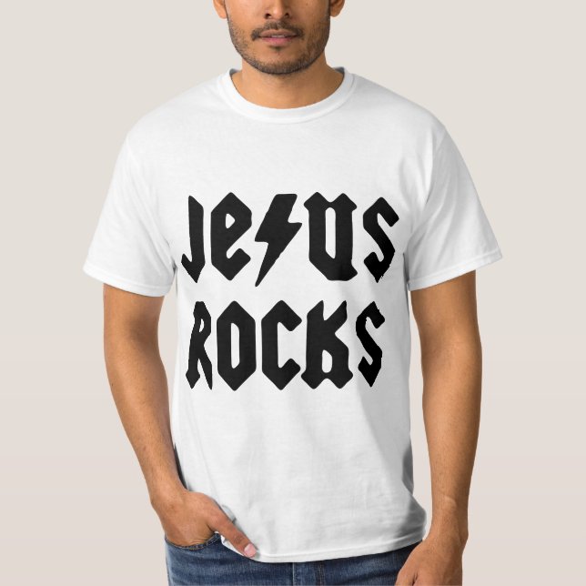 Jesus stenar tee shirt (Framsida)