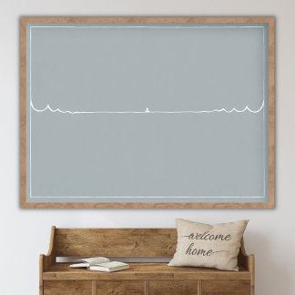 Jesus Stills Sea (_Tystna stormen_ Mark 4:39), DOW Poster