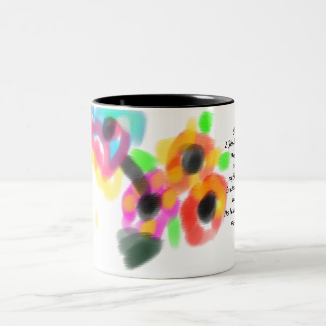 Jesus stronghold  Två-Tonad mugg (Center)