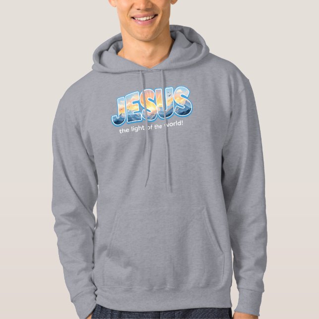 Jesus Sunrise Hoodie (Framsida)