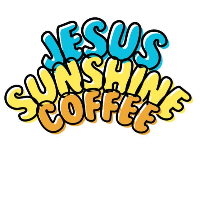 Jesus Sunshine Coffee T Shirt (Skapare uppladdad)