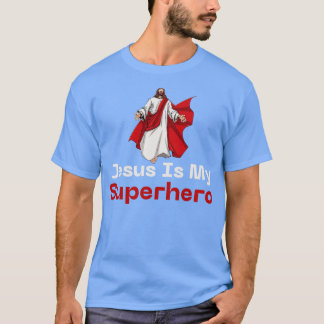 Jesus Superhjälte T Shirt