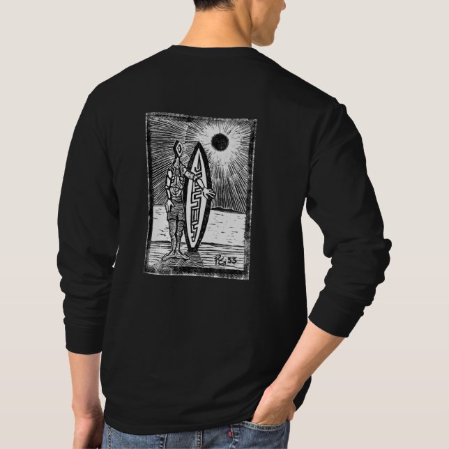 Jesus Surfer T Shirt (Baksida)