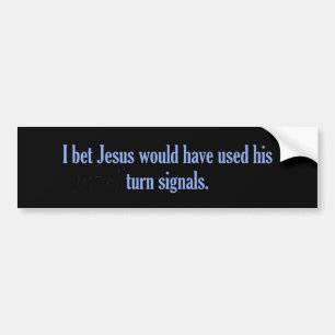 Jesus svänger signaler bildekal
