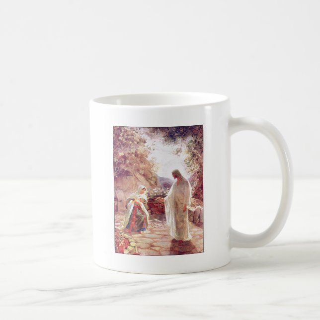 Jesus syns till Mary Magdalene Kaffemugg (Höger)