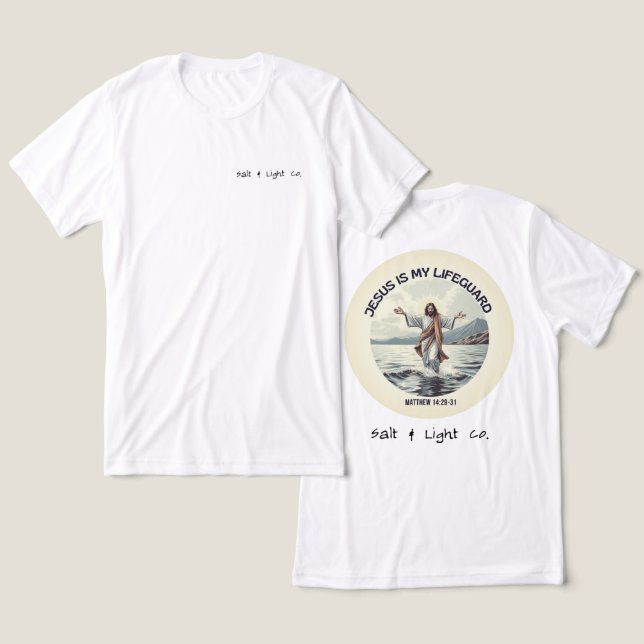 Jesus T-Shirt (Design fram och bak)