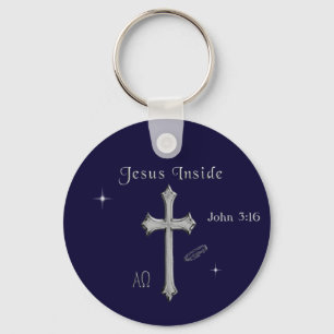 Jesus t-shirts nyckelring