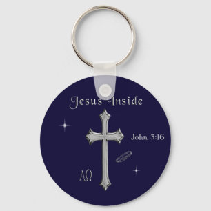 Jesus t-shirts nyckelring
