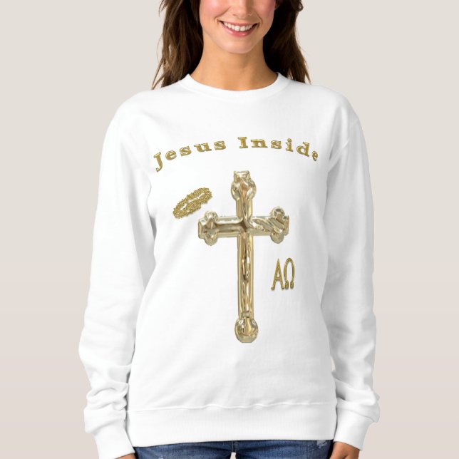 Jesus t-shirts Womans (Framsida)