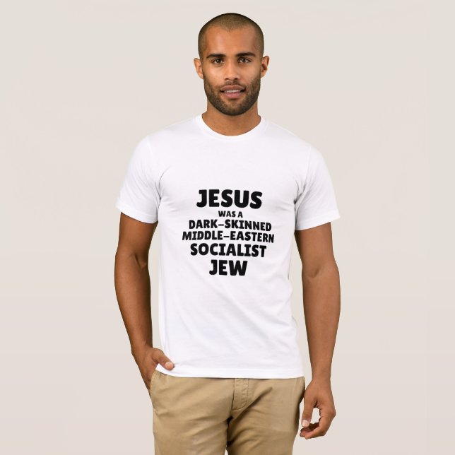 Jesus t-skjorta tröja (Hel framsida)