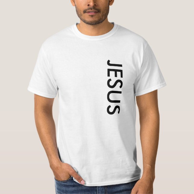 Jesus T-tröja Tee Shirt (Framsida)