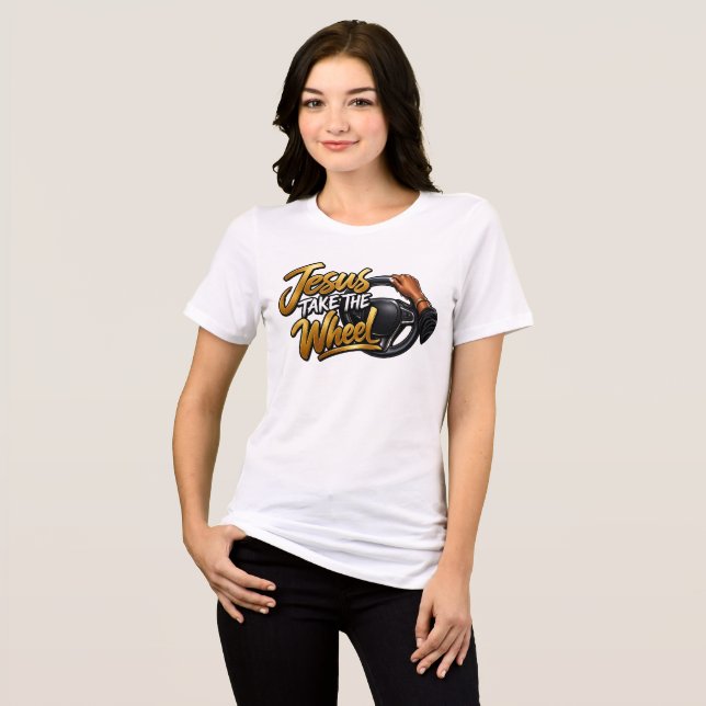 Jesus ta ratten t shirt (Framsida Full)
